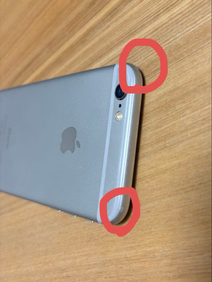 Apple iPhone 6 シルバー 本体　64GB ドコモ