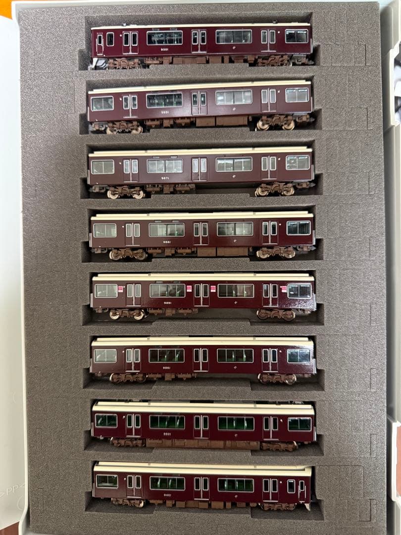 【加工品】Nゲージ 阪急9300系 2次車 9301編成 8両セット