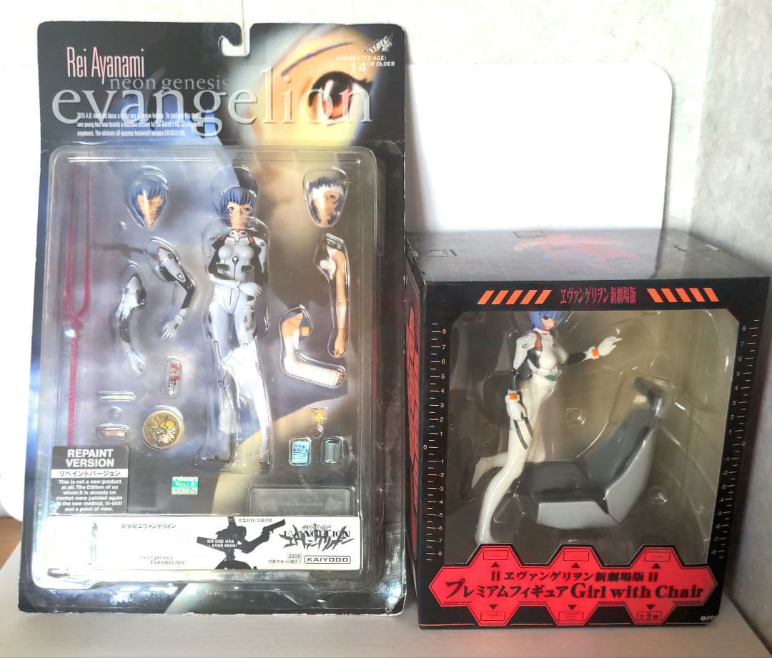 エヴァンゲリオン、綾波レイ、フィギュア