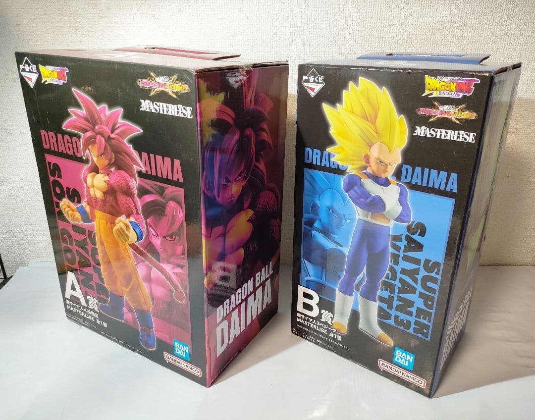 ☆　未開封　一番くじ　a　b　ドラゴンボールフィギュア　孫悟空　ベジータ　ダイマ