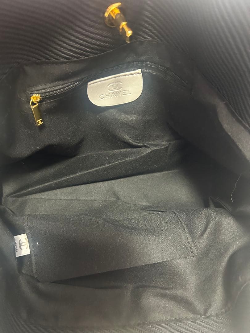 チェーントートバッグ ポーチ付き