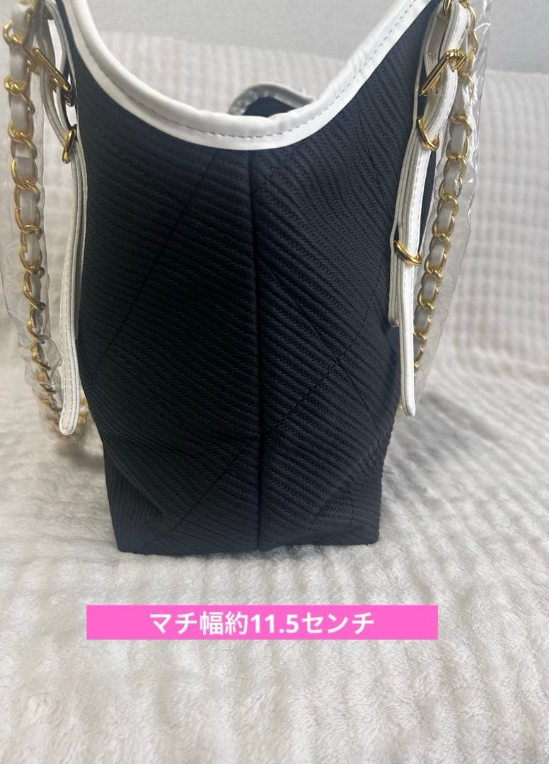 チェーントートバッグ ポーチ付き