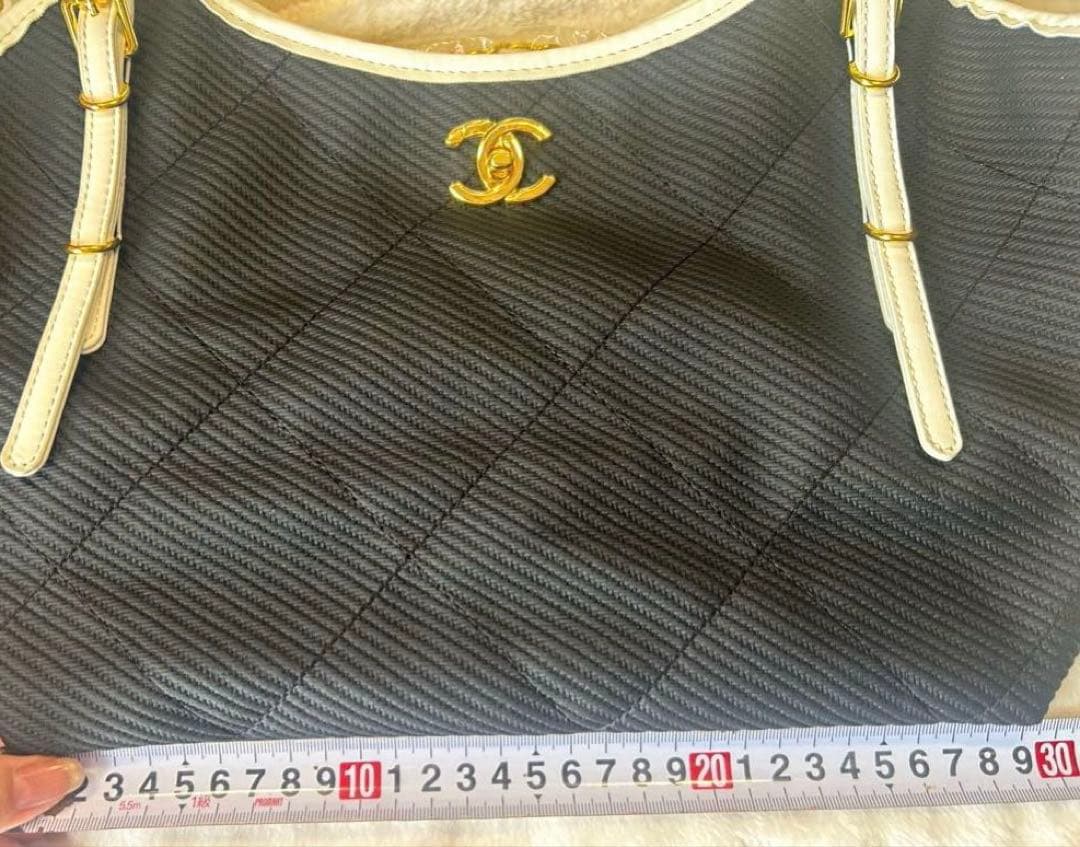 チェーントートバッグ ポーチ付き