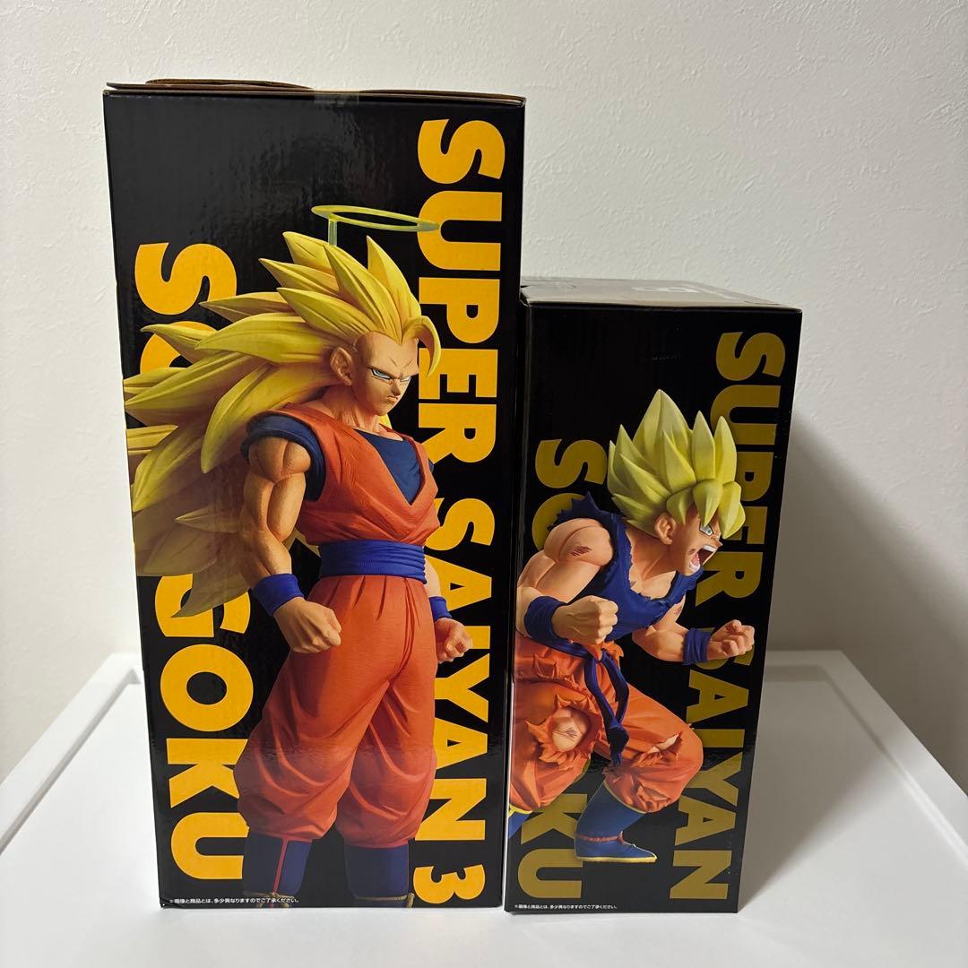 【新品】ドラゴンボール 一番くじ A賞超サイヤ人3孫悟空 B賞超サイヤ人孫悟空