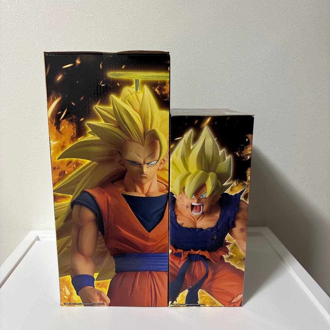 【新品】ドラゴンボール 一番くじ A賞超サイヤ人3孫悟空 B賞超サイヤ人孫悟空