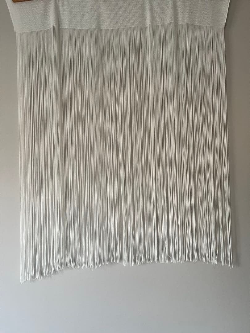 【業務用】防炎ストリングカーテン白110cm×4枚 日本製