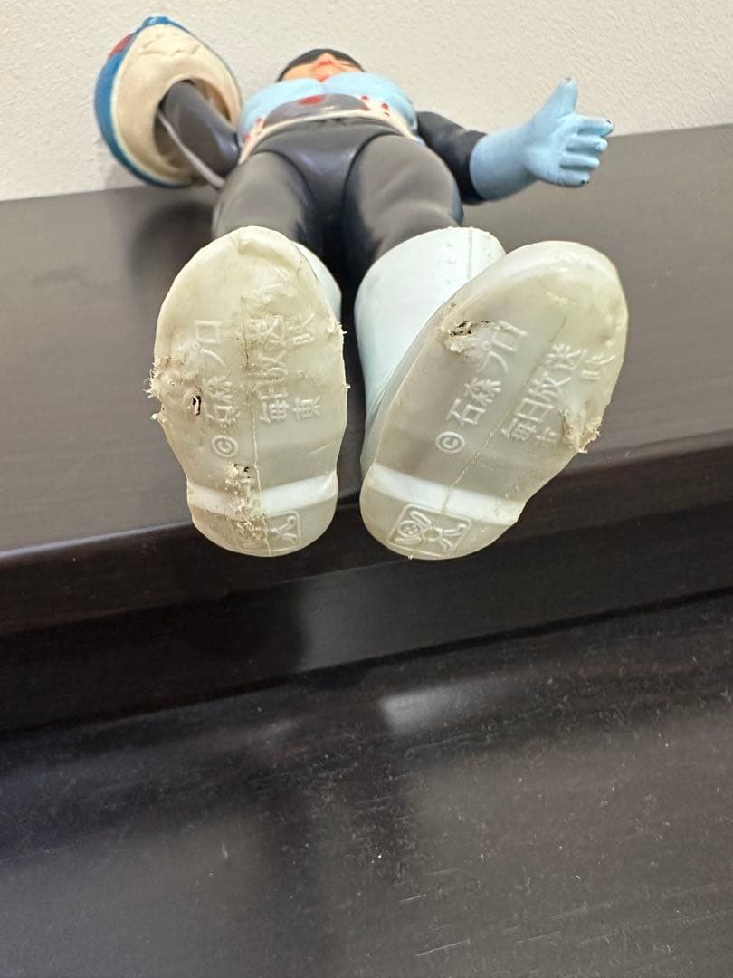 仮面ライダー　水色マスク　ポリブーツ　二号？