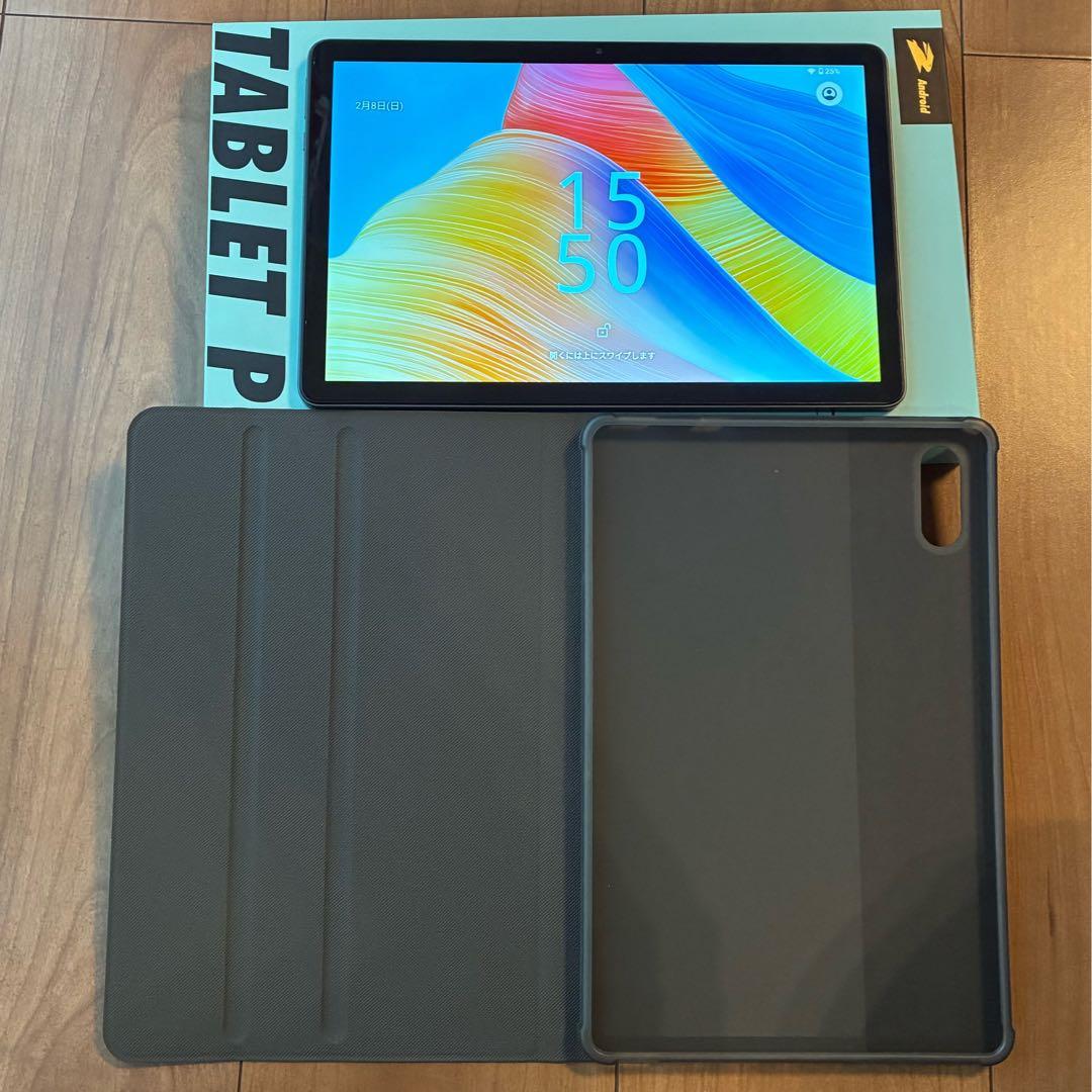 美品 11インチ Android15 タブレット ケース付き