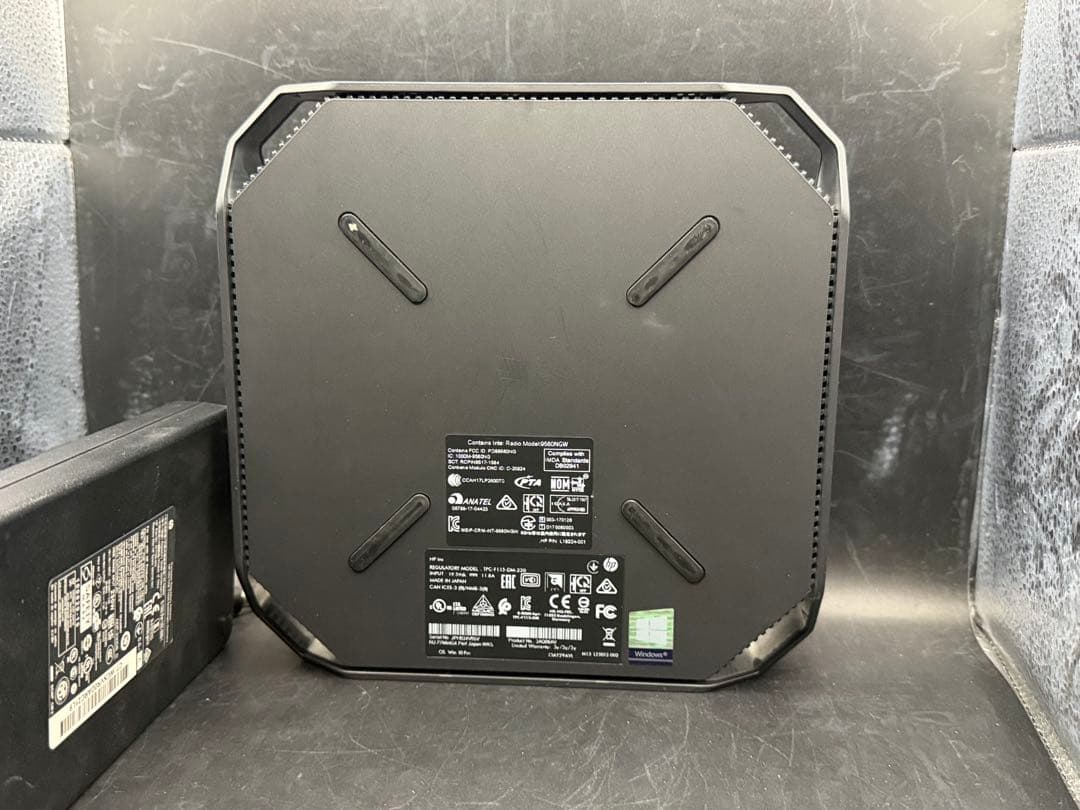 充電器付きHP Z2 Mini G4 Quadro P600 Win11 pro