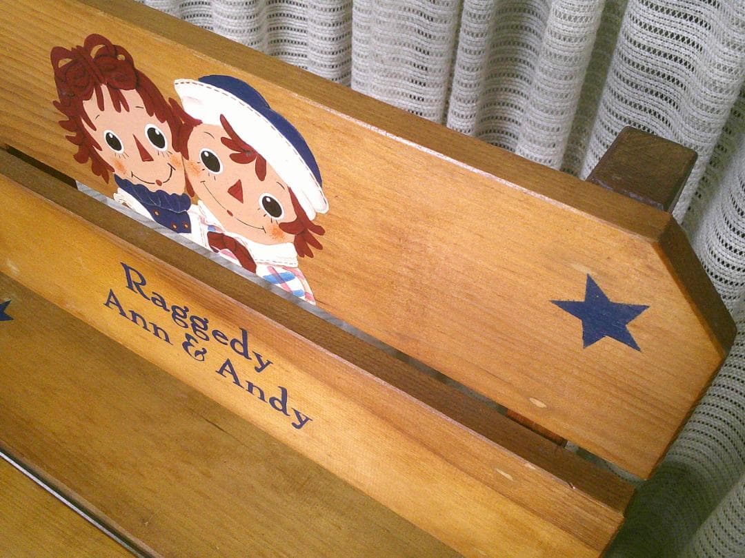 アンティーク 木製 アン＆アンディ 【机&椅子 セット】 カントリー 可愛い