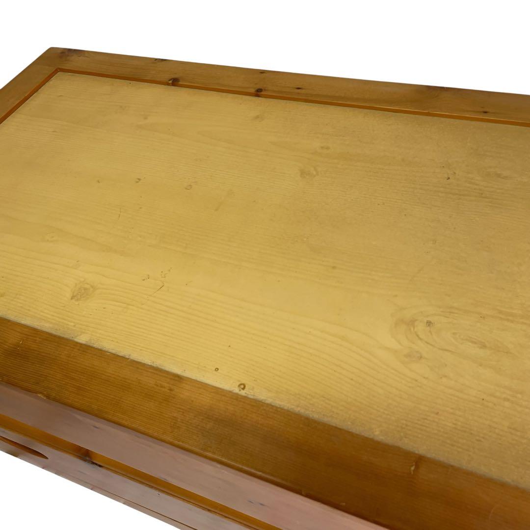 カントリー　チェスト　パイン材　無垢材　ビンテージ　リビングチェスト