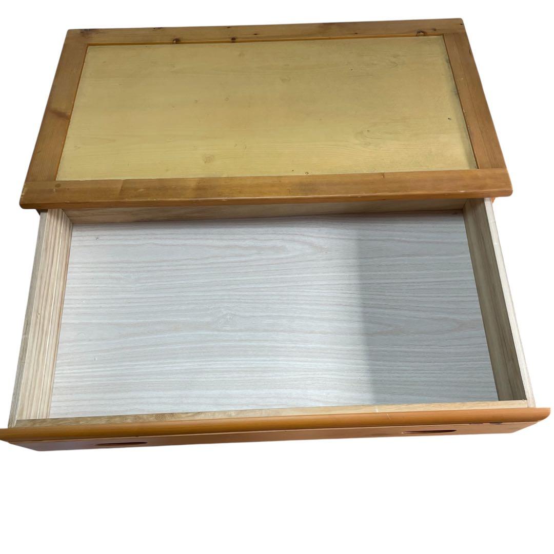 カントリー　チェスト　パイン材　無垢材　ビンテージ　リビングチェスト