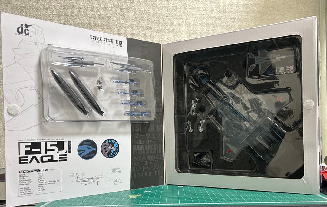 JCWINGS 1/72 F-15J 第6航空団 第306飛行隊　特別塗装