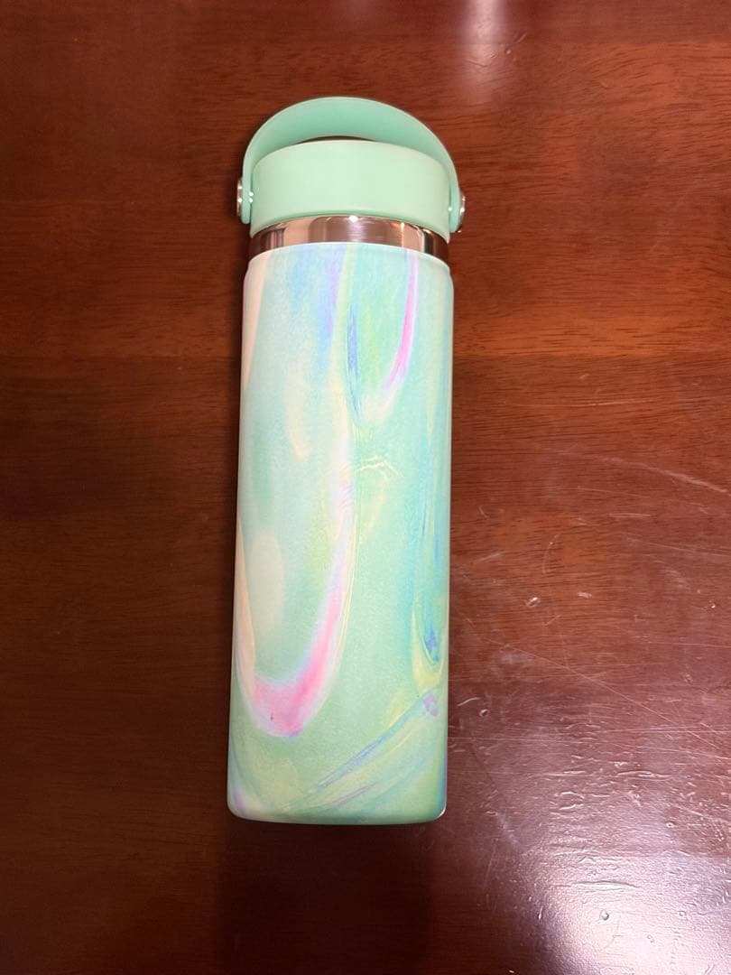 新品ハイドロフラスク　20ozワイドマウス限定ジェリーコレクショングリーン