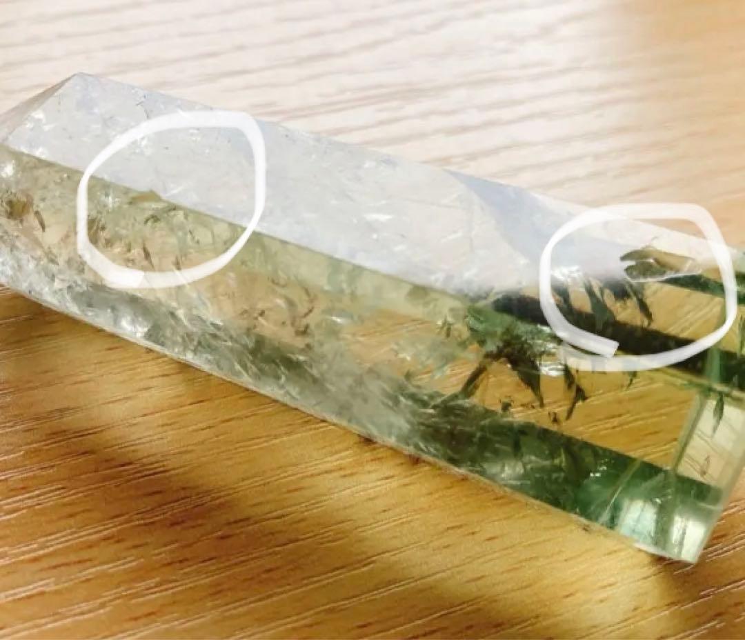 グリーン クォーツ 緑水晶 ポイント 天然石