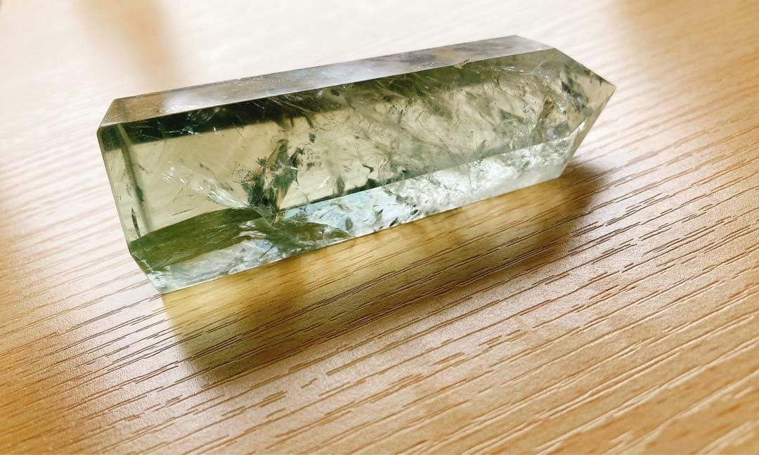 グリーン クォーツ 緑水晶 ポイント 天然石