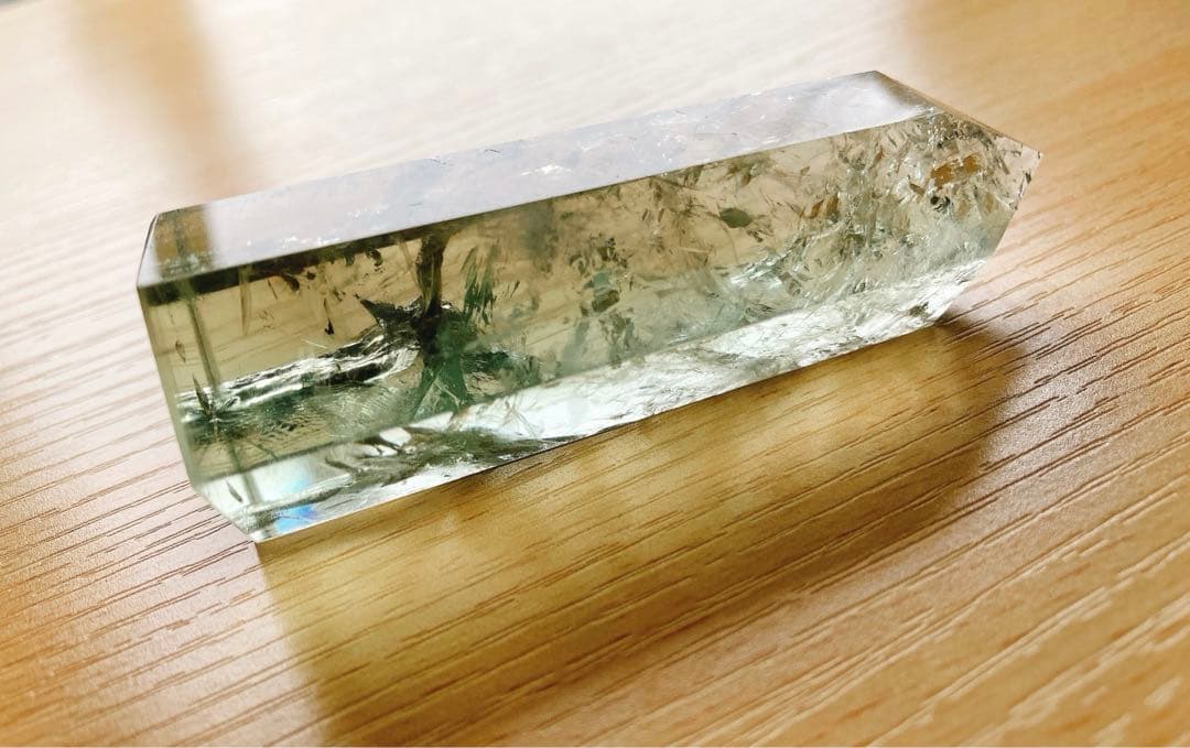 グリーン クォーツ 緑水晶 ポイント 天然石