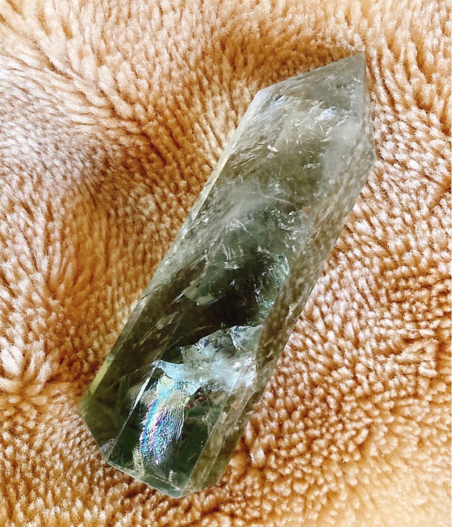 グリーン クォーツ 緑水晶 ポイント 天然石