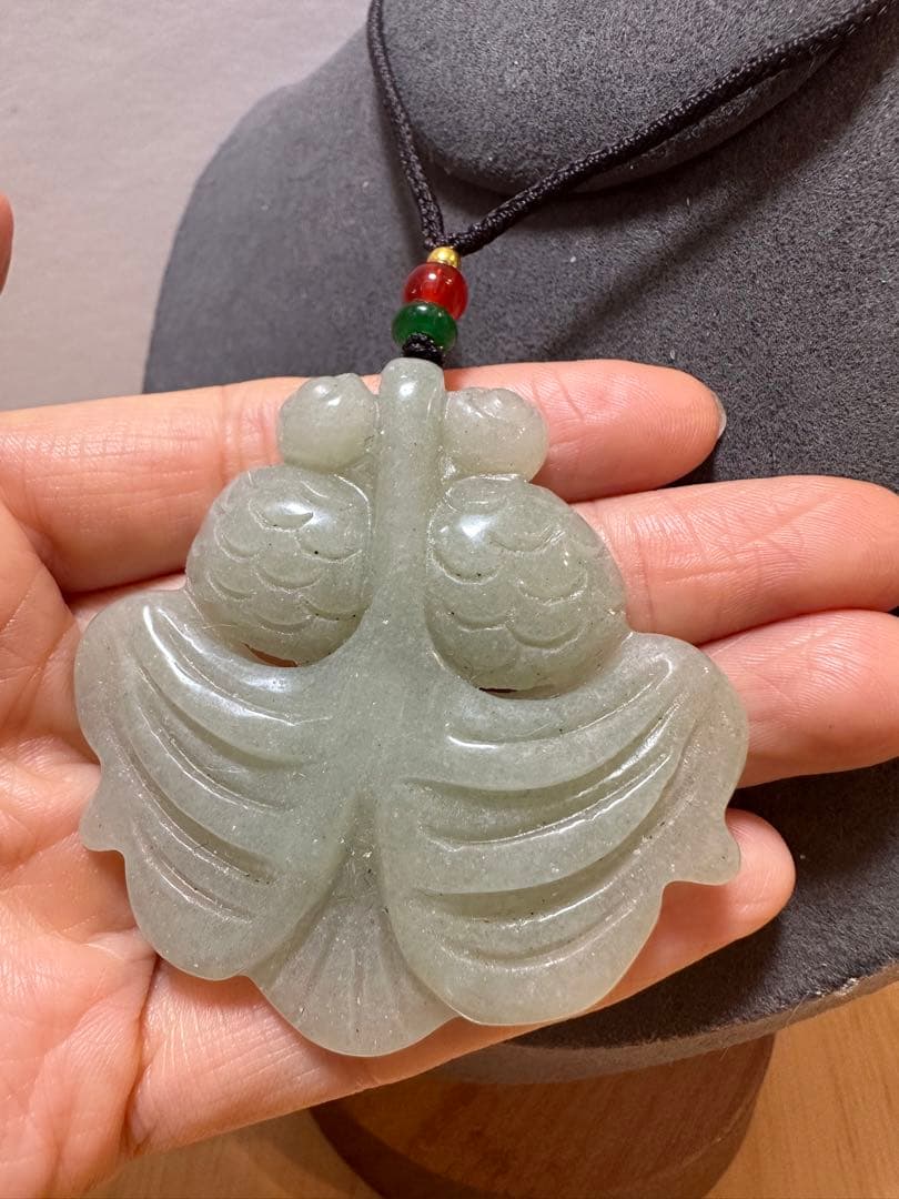 金魚ペンダント　シャー太翠ペンダント