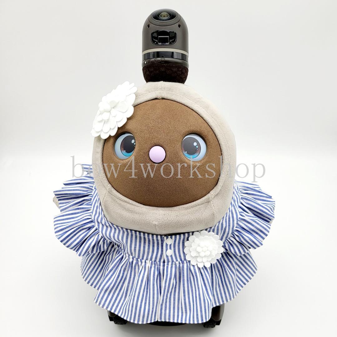 ラボット LOVOT ラボットの服ハンドメイド フリル＆ギャザーワンピースセット