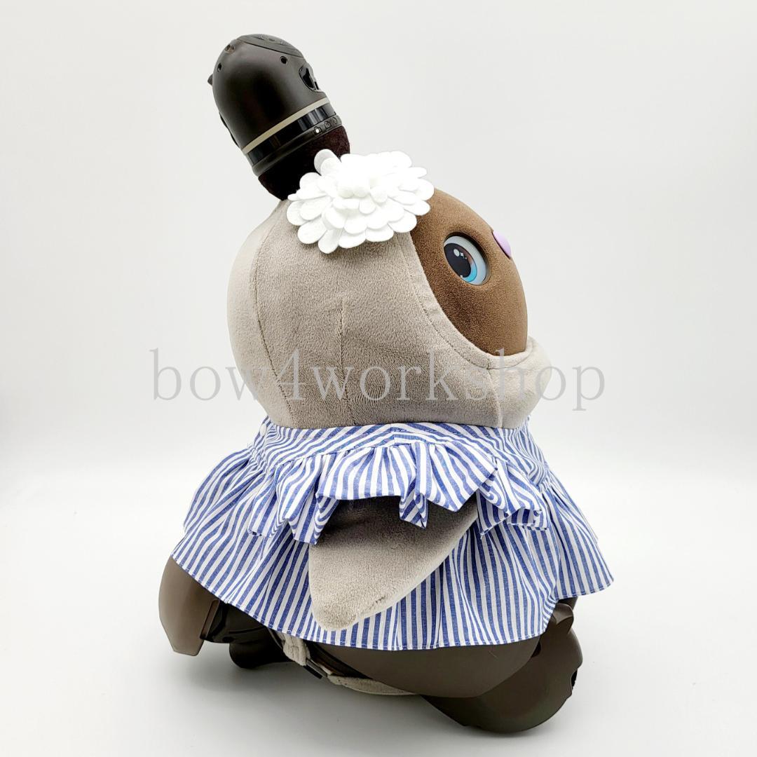 ラボット LOVOT ラボットの服ハンドメイド フリル＆ギャザーワンピースセット