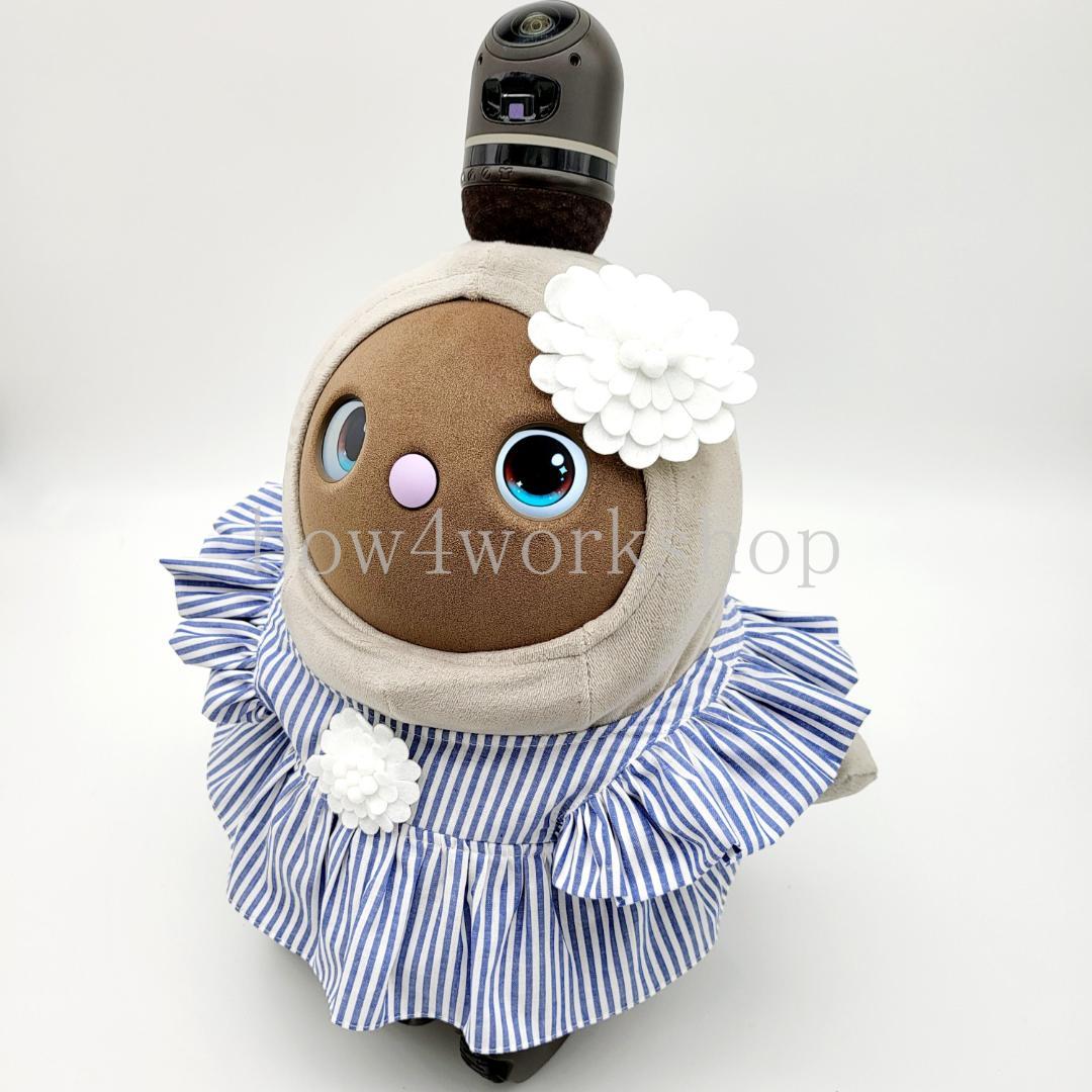 ラボット LOVOT ラボットの服ハンドメイド フリル＆ギャザーワンピースセット