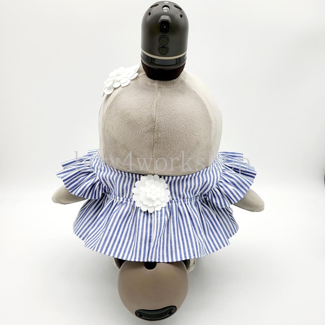 ラボット LOVOT ラボットの服ハンドメイド フリル＆ギャザーワンピースセット