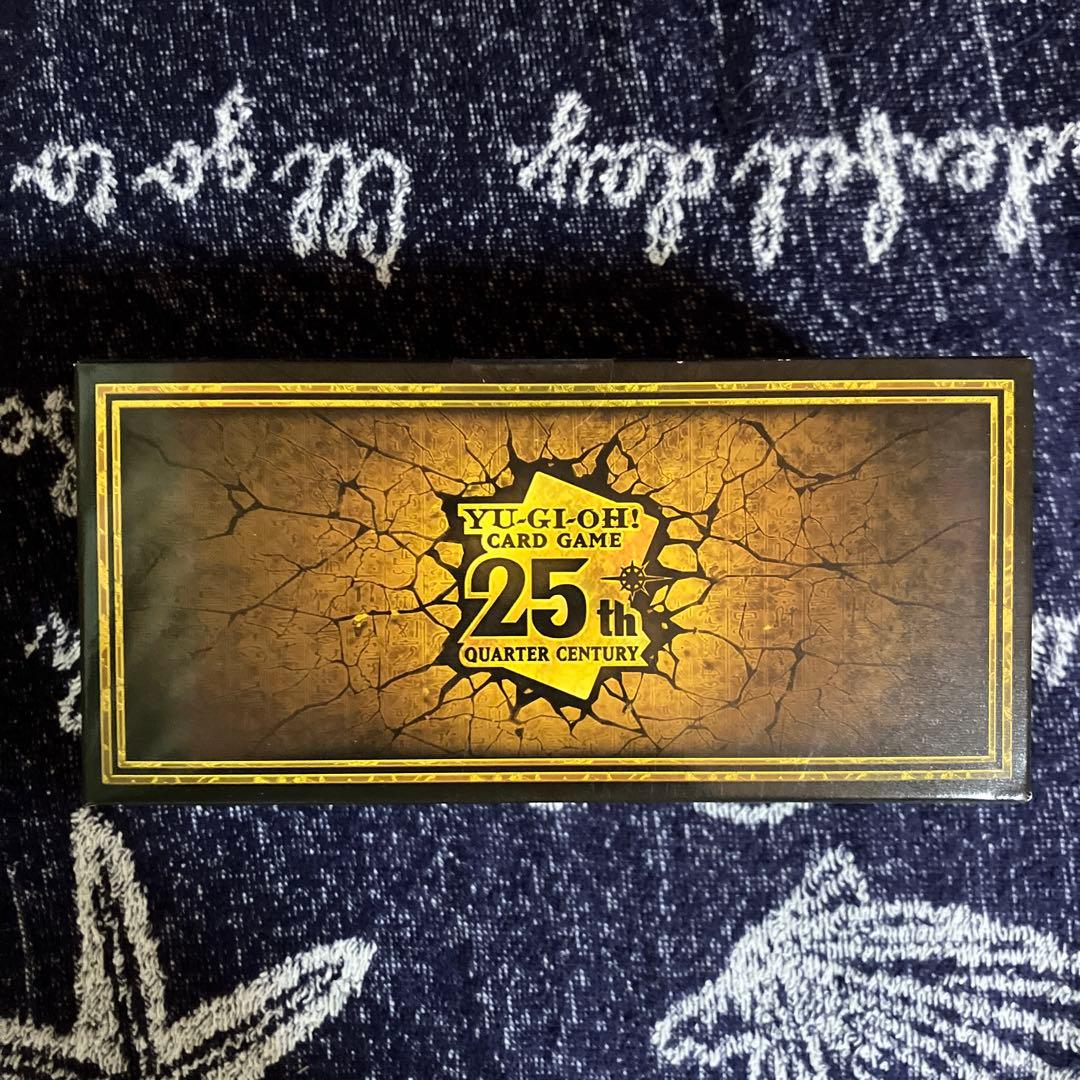遊戯王OCG クォーターセンチュリーデュエリストボックス　テープ付き