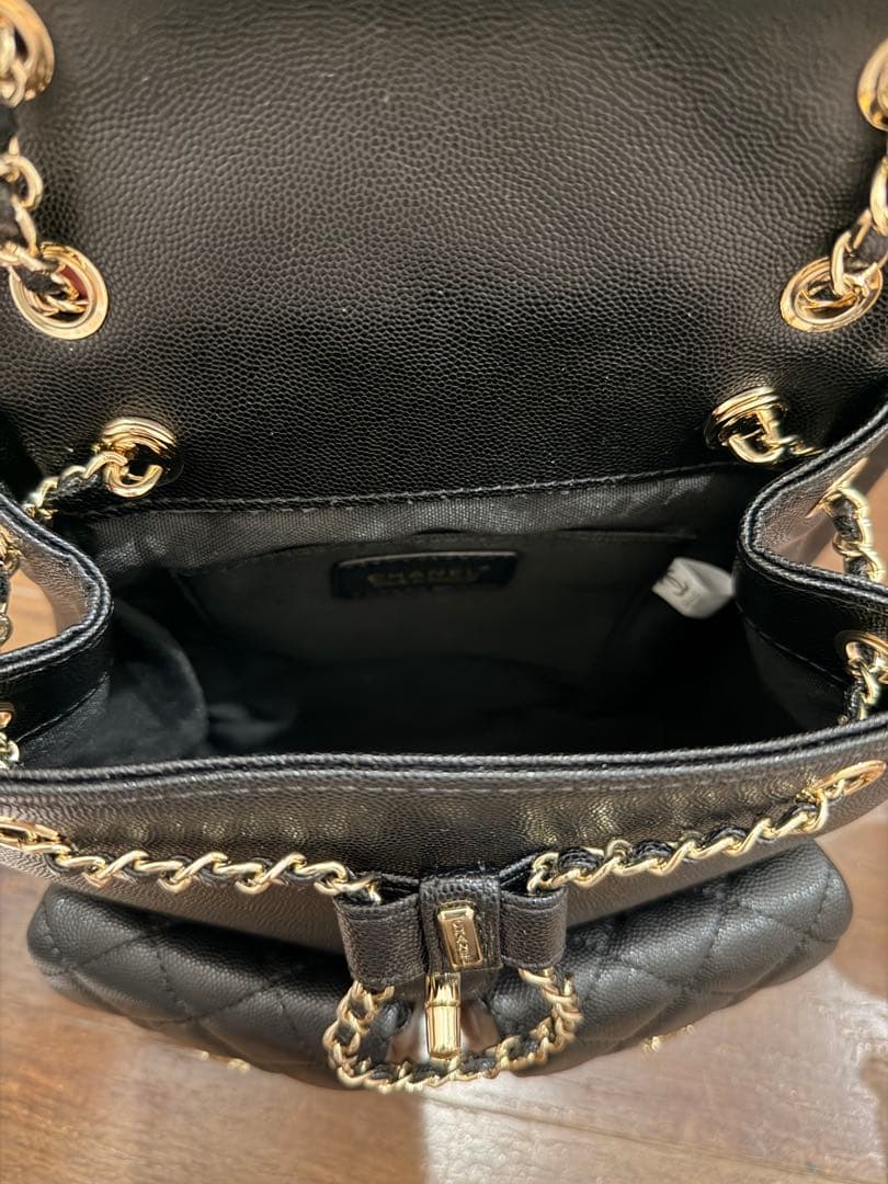 キャビアスキン　VIPノベルティー　キルティングリュック