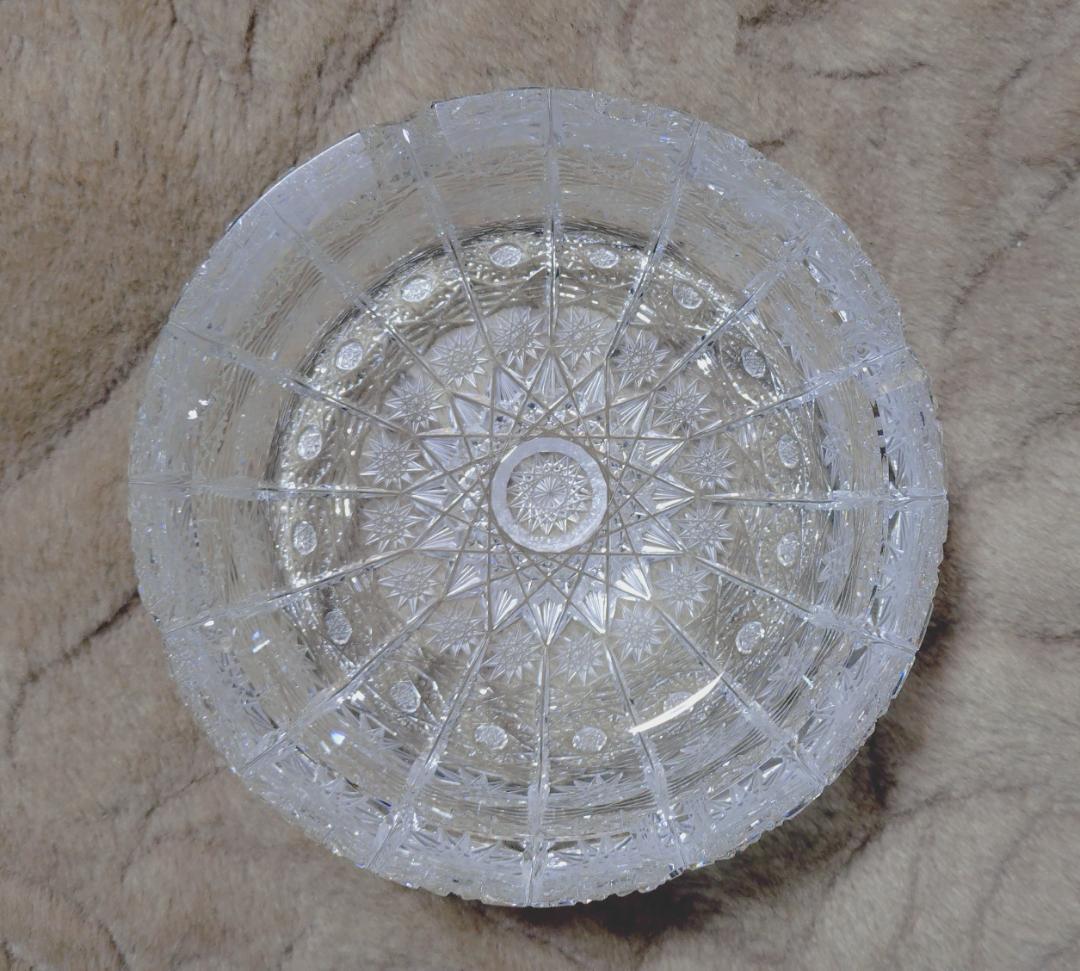 チェコボヘミア　灰皿 2個セット