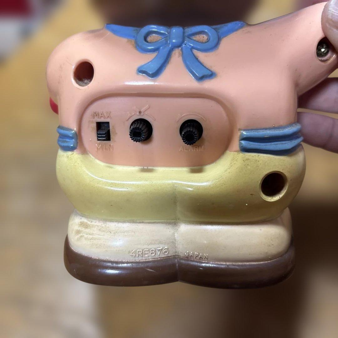 希少　おタマちゃん　お玉ちゃん　おしゃべり目覚まし置き時計