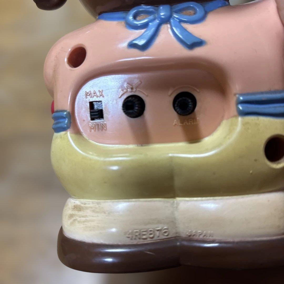 希少　おタマちゃん　お玉ちゃん　おしゃべり目覚まし置き時計