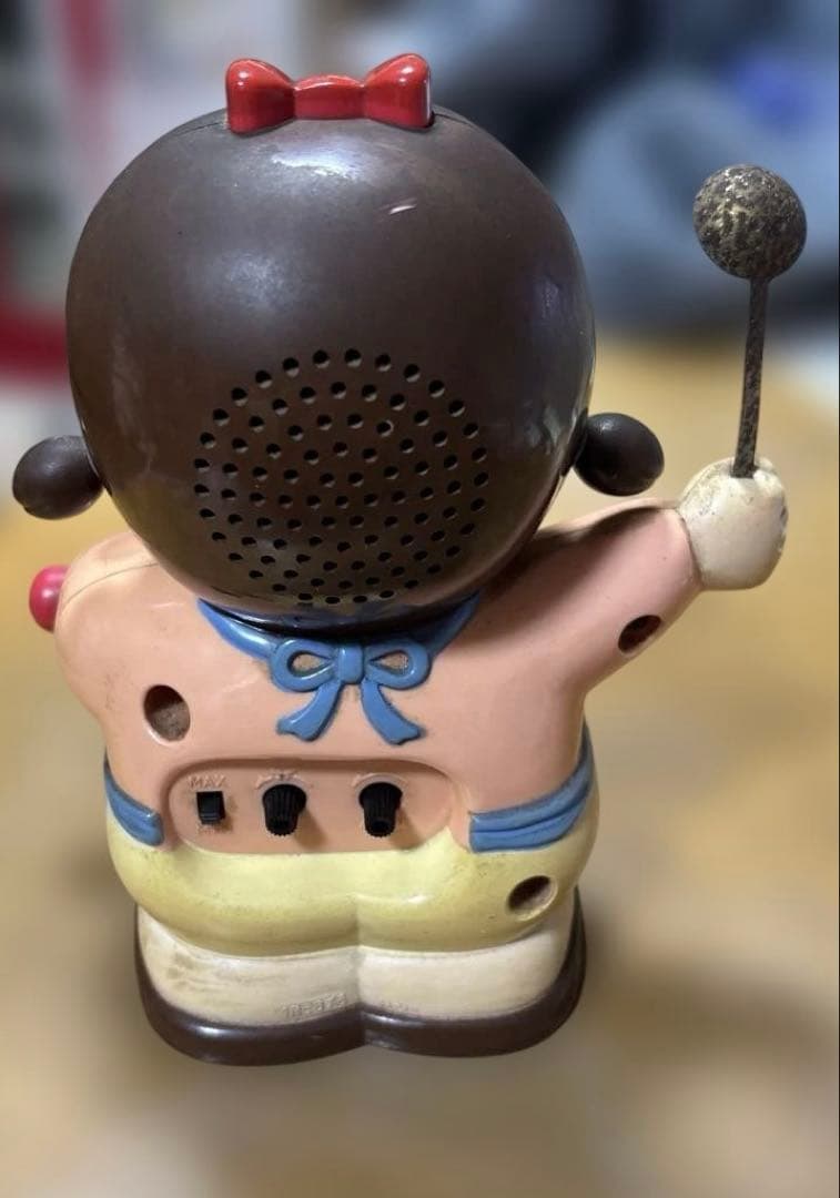 希少　おタマちゃん　お玉ちゃん　おしゃべり目覚まし置き時計