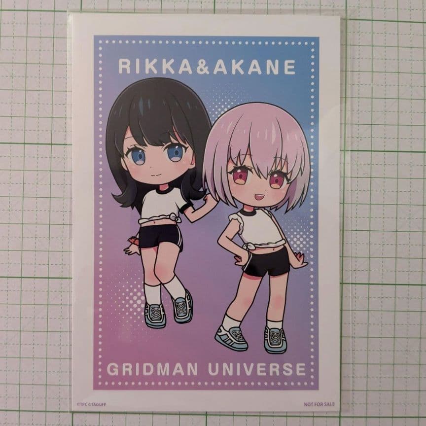 宝多六花 新条アカネ アクリルスタンド ポストカードコンプセット 体操服