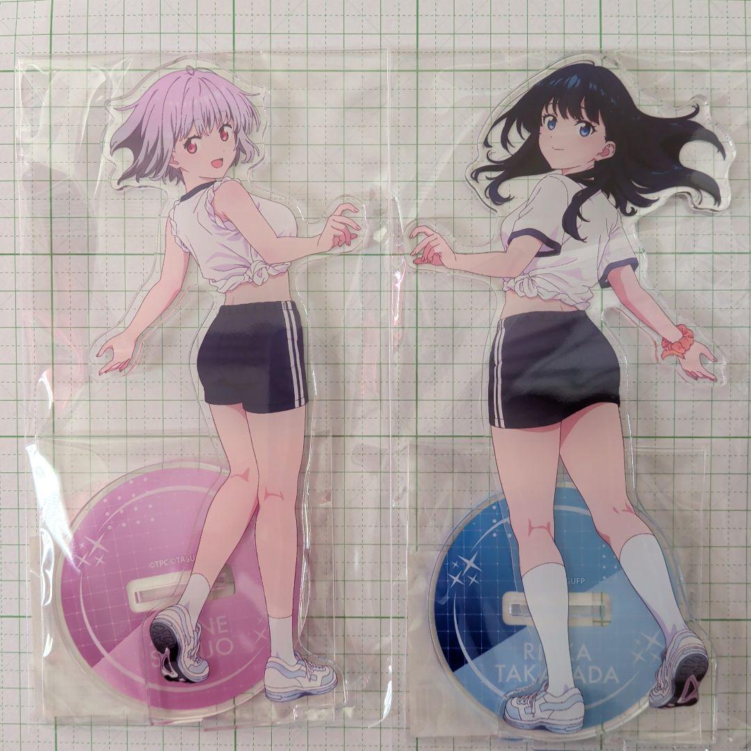 宝多六花 新条アカネ アクリルスタンド ポストカードコンプセット 体操服