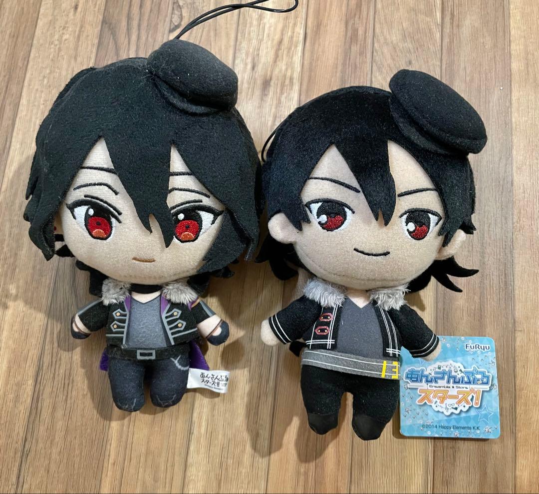 あんさんぶるスターズ ぬいぐるみ 朔間零　3体セット　フリュー　新旧　寝そべり