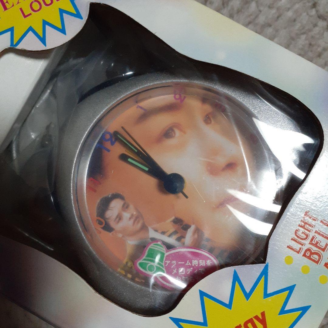 新品未開封美品★レスリーチャン目覚まし時計★張國榮★置時計★送料込み