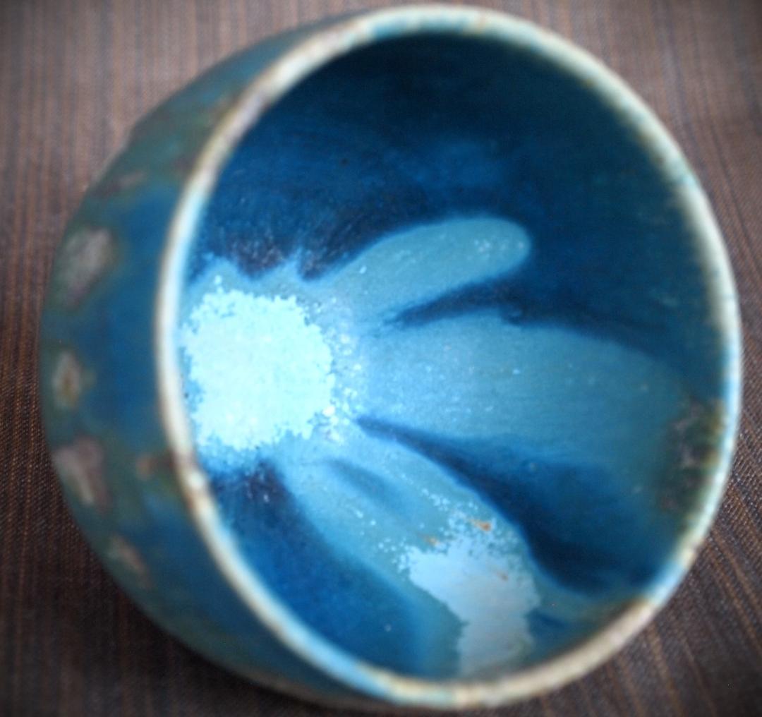 人気作家★金澤尚宜★青碗（カップ）★あよお