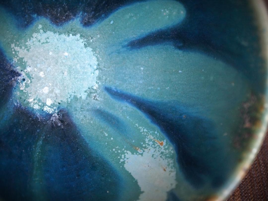 人気作家★金澤尚宜★青碗（カップ）★あよお