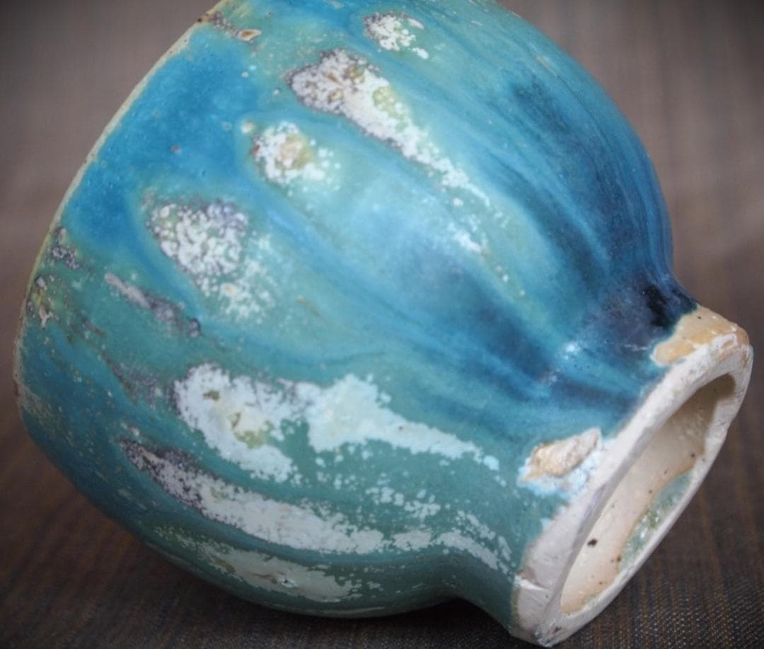 人気作家★金澤尚宜★青碗（カップ）★あよお