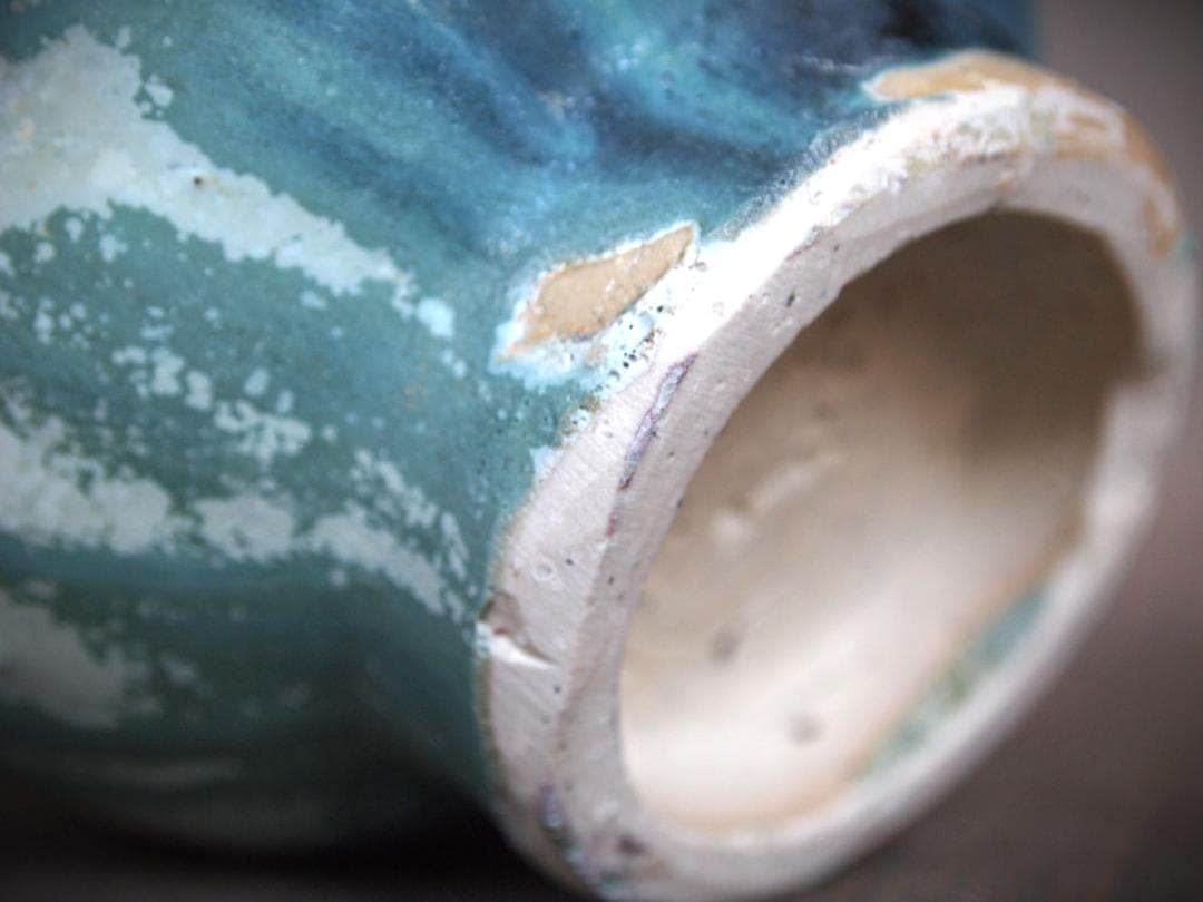 人気作家★金澤尚宜★青碗（カップ）★あよお