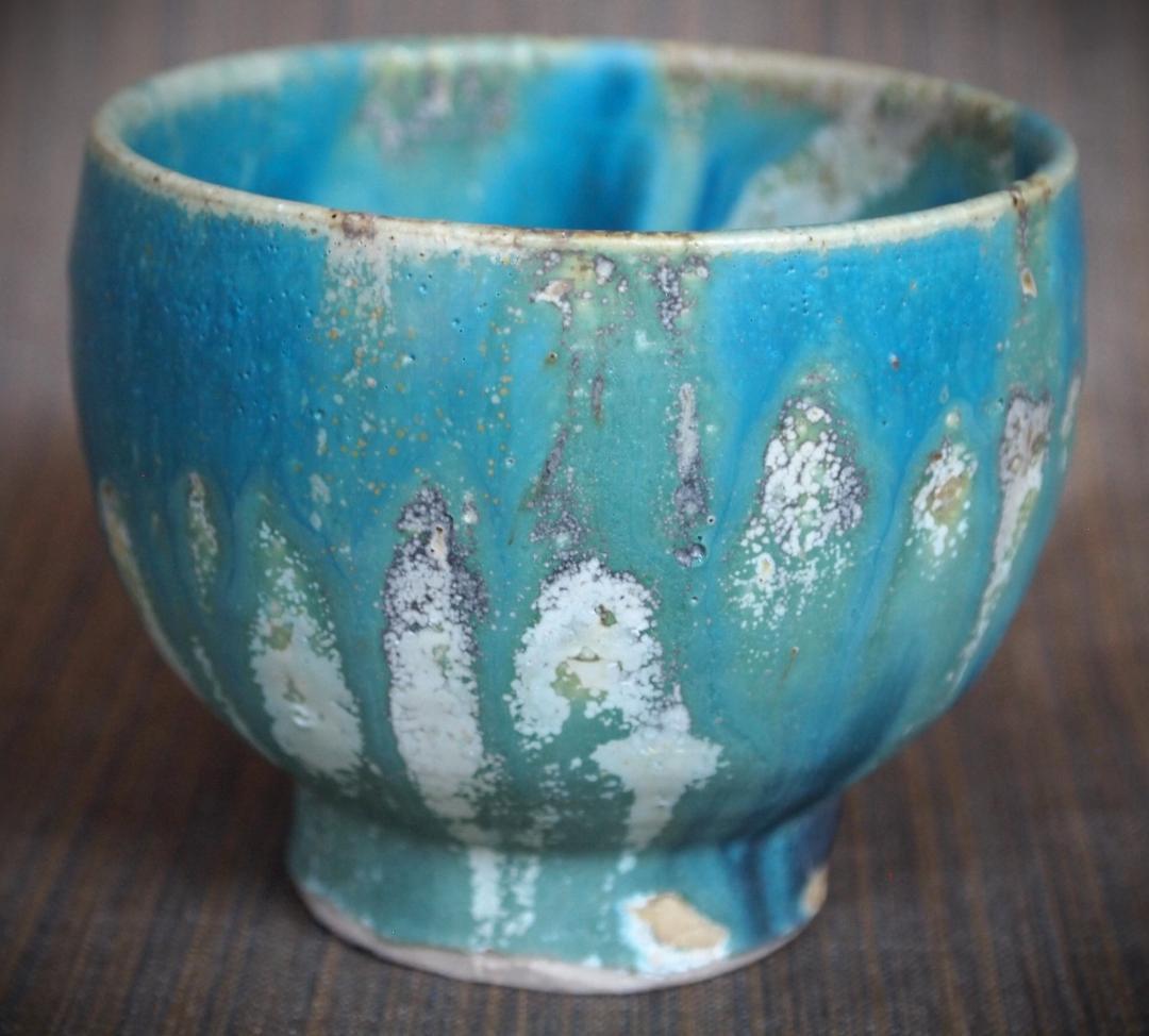 人気作家★金澤尚宜★青碗（カップ）★あよお