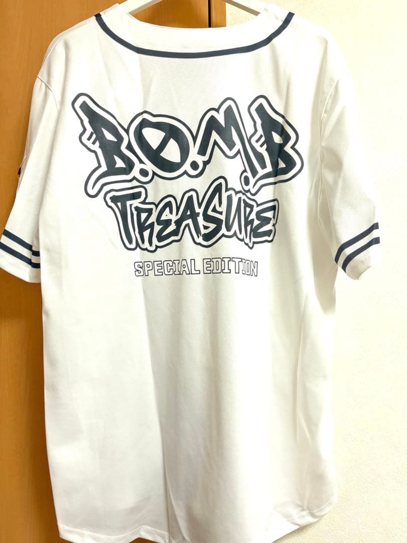 TREASURE REBOOT ベースボールシャツ