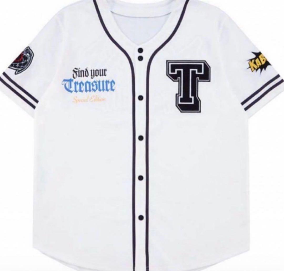 TREASURE REBOOT ベースボールシャツ
