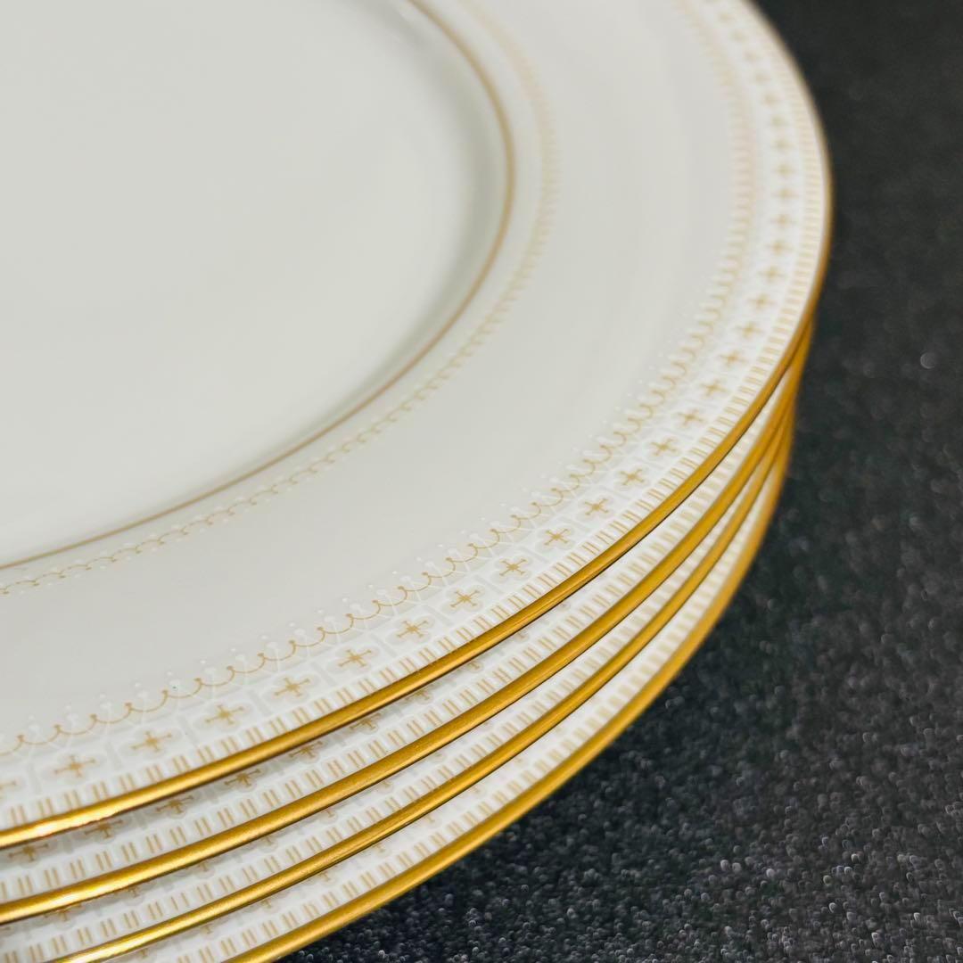 ⭐️ ノリタケ アイボリーチャイナ レースプレート 5客 27cm 美品 ⭐️