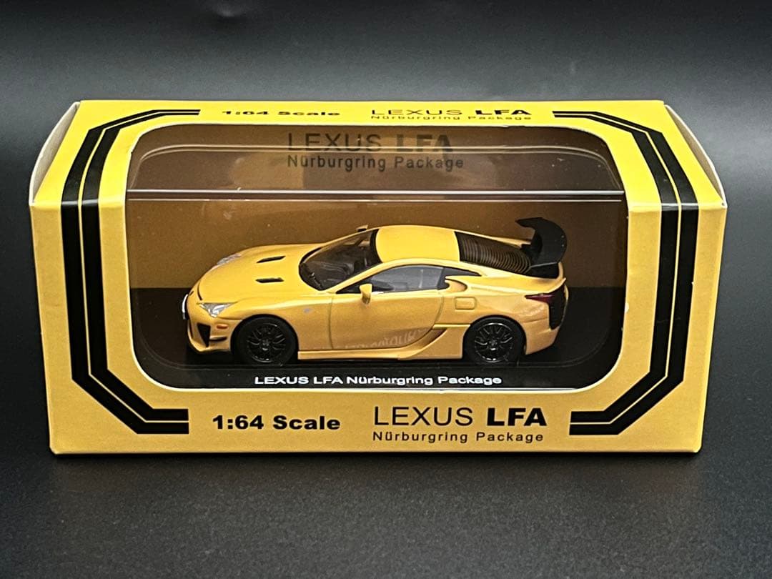 京商 1/64 レクサス LFA ニュルブルクリンク パッケージ