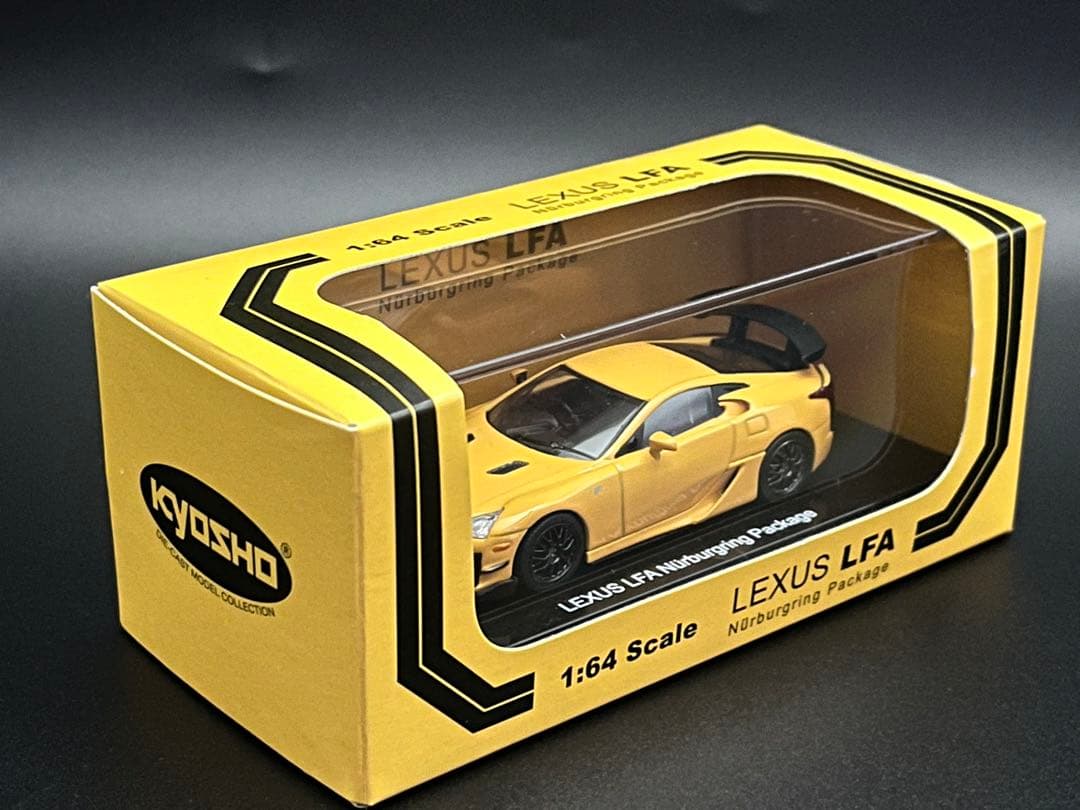 京商 1/64 レクサス LFA ニュルブルクリンク パッケージ