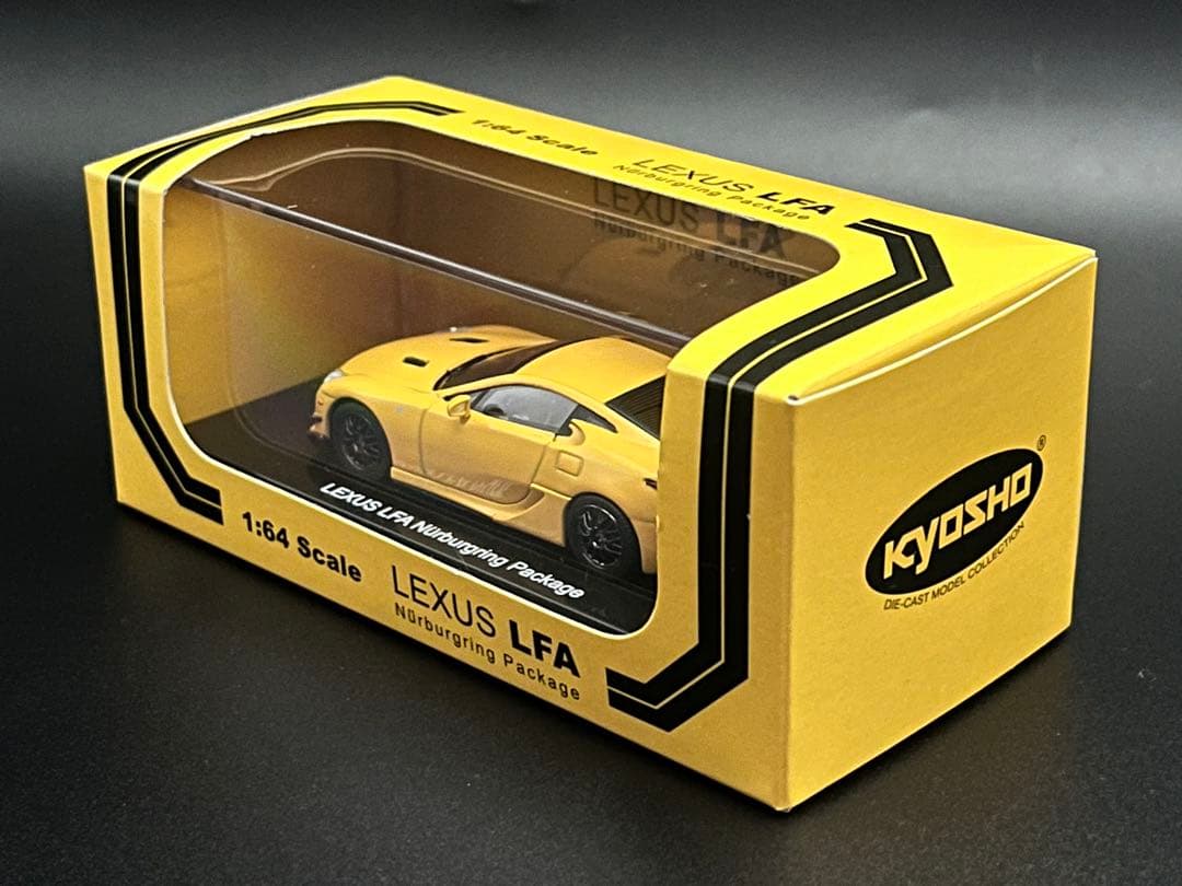 京商 1/64 レクサス LFA ニュルブルクリンク パッケージ