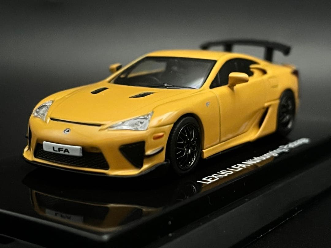京商 1/64 レクサス LFA ニュルブルクリンク パッケージ