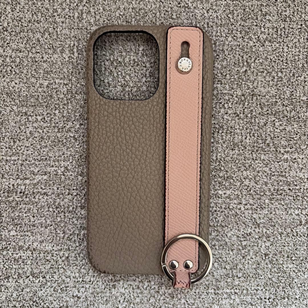 BONAVENTURA レザー iPhoneケース ストラップ付き（13PRO）